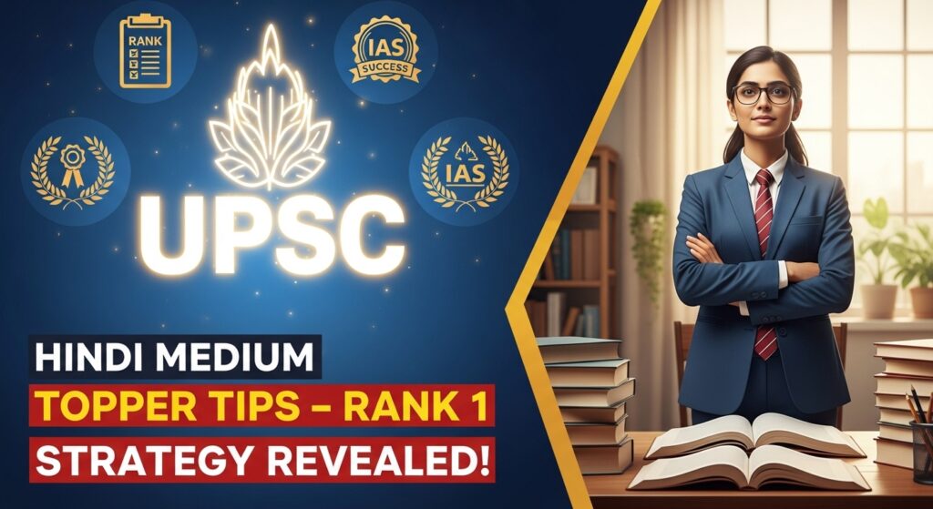 Hindi Medium UPSC Topper Tips