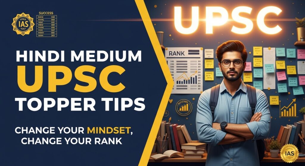 Hindi Medium UPSC Topper Tips