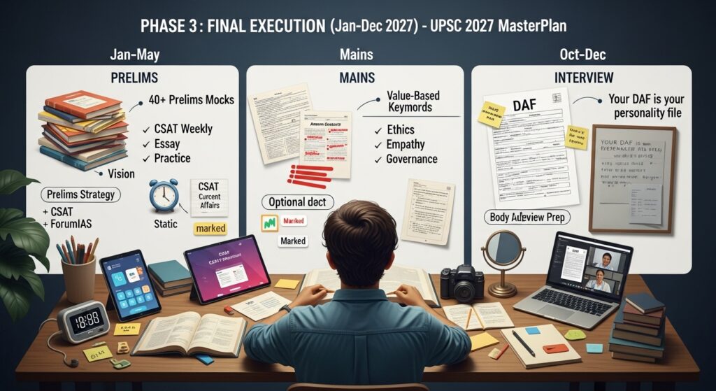 UPSC 2027 Masterplan – The Ultimate Strategy to Crack IAS in First Attempt