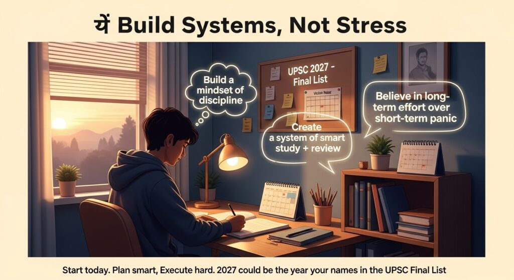 UPSC 2027 Masterplan – The Ultimate Strategy to Crack IAS in First Attempt